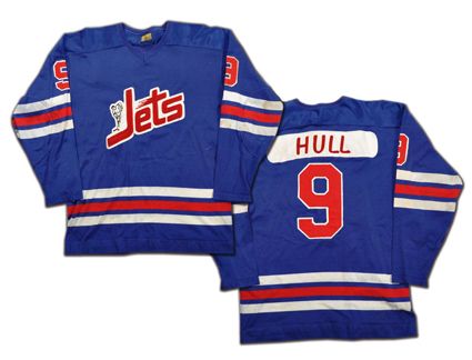Third String Goalie: 1972-73 Winnipeg Jets Bobby Hull Jersey